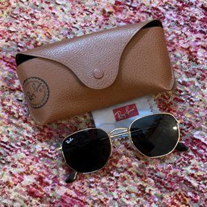 Ray Ban hexagonal flat lens sunglasses RB 3548N